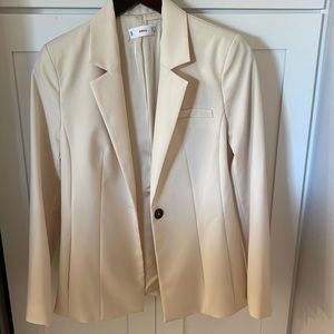 Mango cream blazer